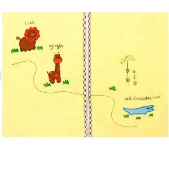 Slumbersac Unisex Long Sleeve Sleeping Bag (3 - 6 years, 2.5 Tog, Sunshine Zoo) - Picture 2 of 10